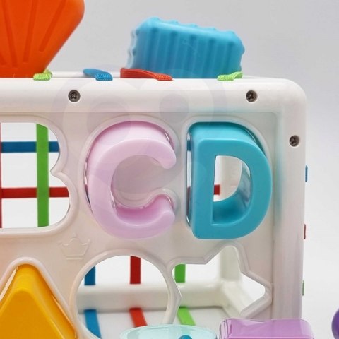WOOPIE BABY Elastyczna Kostka Sensoryczna Sorter dla Dzieci Kolorowe Kształty Alfabet 15 el. WOOPIE BABY Elastyczna Kostka Sensoryczna Sorter dla Dzieci Kolorowe Kształty Alfabet 15 el.