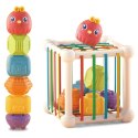 WOOPIE BABY Elastyczna Kostka Sensoryczna Sorter dla Dzieci Zwierzątka + Grzechotka 7 el. WOOPIE BABY Elastyczna Kostka Sensoryczna Sorter dla Dzieci Zwierzątka + Grzechotka 7 el.