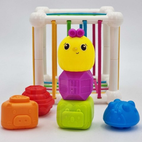 WOOPIE BABY Elastyczna Kostka Sensoryczna Sorter dla Dzieci Zwierzątka + Grzechotka 7 el. WOOPIE BABY Elastyczna Kostka Sensoryczna Sorter dla Dzieci Zwierzątka + Grzechotka 7 el.
