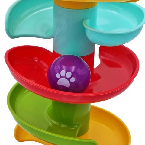 WOOPIE BABY Kulodrom Tor Kulkowy Zestaw Spirala + 2 Kulki WOOPIE BABY Kulodrom Tor Kulkowy Zestaw Spirala + 2 Kulki