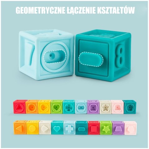 WOOPIE BABY Sensory Puzzles Squeeze Puzzle Sound Learning to Count 20 el. WOOPIE BABY Sensory Puzzles Squeeze Puzzle Sound Learning to Count 20 el.