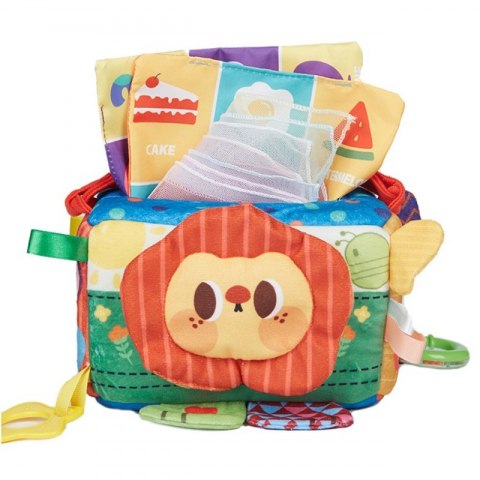 WOOPIE BABY Zabawka Edukacyjna Sensoryczna Pani Metka Pudełeczko Chusteczek WOOPIE BABY Zabawka Edukacyjna Sensoryczna Pani Metka Pudełeczko Chusteczek