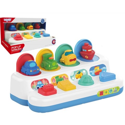 WOOPIE BABY Zabawka Edukacyjna Wyskakujące Pojazdy POP-UP WOOPIE BABY Zabawka Edukacyjna Wyskakujące Pojazdy POP-UP