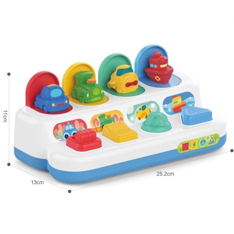 WOOPIE BABY Zabawka Edukacyjna Wyskakujące Pojazdy POP-UP WOOPIE BABY Zabawka Edukacyjna Wyskakujące Pojazdy POP-UP