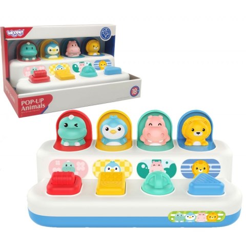 WOOPIE BABY Zabawka Edukacyjna Wyskakujące Zwierzątka POP-UP WOOPIE BABY Zabawka Edukacyjna Wyskakujące Zwierzątka POP-UP