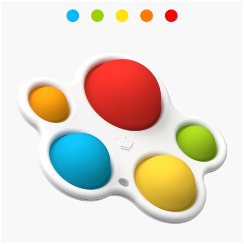 WOOPIE BABY Zabawka Sensoryczna Gryzak Antystresowy POP IT Montessori WOOPIE BABY Zabawka Sensoryczna Gryzak Antystresowy POP IT Montessori