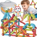 WOOPIE Magnetyczne Klocki Konstrukcyjne Edukacyjne 128 el. WOOPIE Magnetyczne Klocki Konstrukcyjne Edukacyjne 128 el.