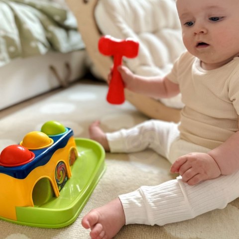 WOOPIE BABY Kolorowa Przebijanka Wbijanka z Młoteczkiem Montessori WOOPIE BABY Kolorowa Przebijanka Wbijanka z Młoteczkiem Montessori
