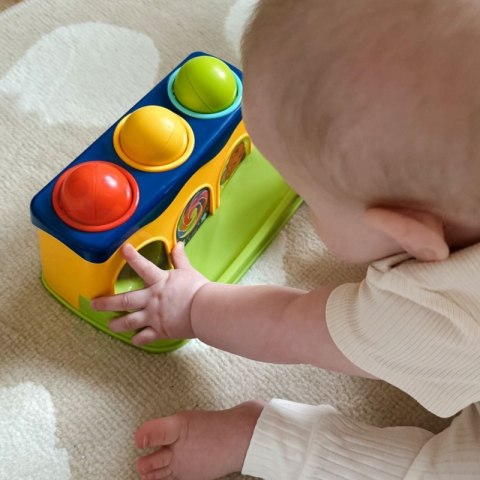 WOOPIE BABY Kolorowa Przebijanka Wbijanka z Młoteczkiem Montessori WOOPIE BABY Kolorowa Przebijanka Wbijanka z Młoteczkiem Montessori