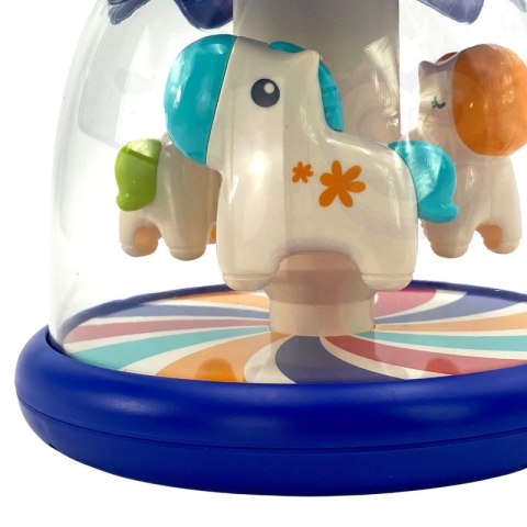 WOOPIE BABY Kolorowe Koniki Niebieski Bączek Karuzela WOOPIE BABY Kolorowe Koniki Niebieski Bączek Karuzela