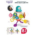 WOOPIE BABY Kostka Sześciościan Montessori Sensoryczna 8w1 WOOPIE BABY Kostka Sześciościan Montessori Sensoryczna 8w1