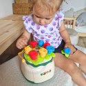 WOOPIE BABY Kosz Kwiatów Sorter Układanka Edukacyjna Nawlekanka WOOPIE BABY Kosz Kwiatów Sorter Układanka Edukacyjna Nawlekanka