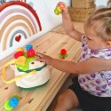 WOOPIE BABY Kosz Kwiatów Sorter Układanka Edukacyjna Nawlekanka WOOPIE BABY Kosz Kwiatów Sorter Układanka Edukacyjna Nawlekanka