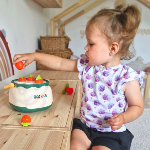 WOOPIE BABY Kosz Kwiatów Sorter Układanka Edukacyjna Nawlekanka WOOPIE BABY Kosz Kwiatów Sorter Układanka Edukacyjna Nawlekanka