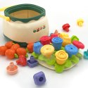 WOOPIE BABY Kosz Kwiatów Sorter Układanka Edukacyjna Nawlekanka WOOPIE BABY Kosz Kwiatów Sorter Układanka Edukacyjna Nawlekanka