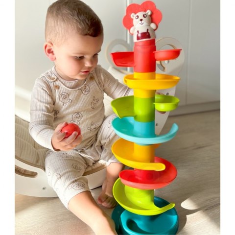 WOOPIE BABY Kulodrom Tor Kulkowy Zestaw Spirala + 6 Kulek WOOPIE BABY Kulodrom Tor Kulkowy Zestaw Spirala + 6 Kulek