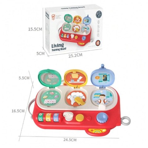 WOOPIE BABY Odkryj i Sprawdź Zabawka Manipulacyjna Edukacyjna WOOPIE BABY Odkryj i Sprawdź Zabawka Manipulacyjna Edukacyjna
