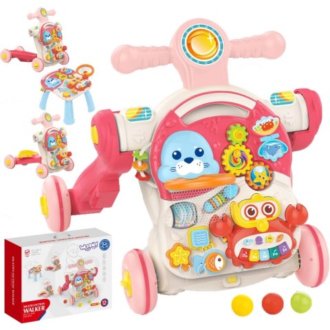 WOOPIE BABY Pchacz Chodzik Stolik Edukacyjny Hulajnoga Jeździk 4w1 WOOPIE BABY Pchacz Chodzik Stolik Edukacyjny Hulajnoga Jeździk 4w1