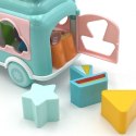 WOOPIE BABY Samochodzik Muzyczny Sorter z Cymbałkami Różowy WOOPIE BABY Samochodzik Muzyczny Sorter z Cymbałkami Różowy