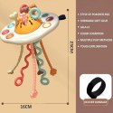 WOOPIE BABY Zabawka Sensoryczna Montessori Gryzak Grzechotka Wielofunkcyjny UFO WOOPIE BABY Zabawka Sensoryczna Montessori Gryzak Grzechotka Wielofunkcyjny UFO