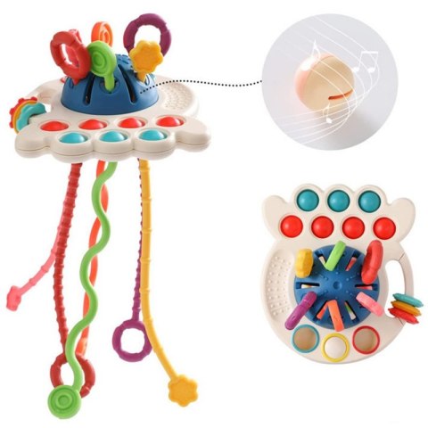WOOPIE BABY Zabawka Sensoryczna Montessori Gryzak Wielofunkcyjny 0+ WOOPIE BABY Zabawka Sensoryczna Montessori Gryzak Wielofunkcyjny 0+