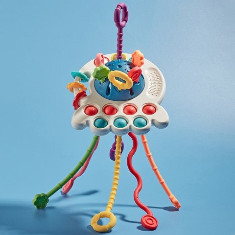 WOOPIE BABY Zabawka Sensoryczna Montessori Gryzak Wielofunkcyjny 0+ WOOPIE BABY Zabawka Sensoryczna Montessori Gryzak Wielofunkcyjny 0+