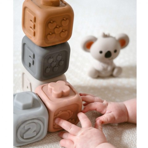 WOOPIE BABY Zestaw Edukacyjna Piramdka Klocki Sensoryczne 2w1 Gryzak Cyferki WOOPIE BABY Zestaw Edukacyjna Piramdka Klocki Sensoryczne 2w1 Gryzak Cyferki