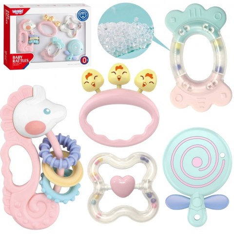 WOOPIE BABY Zestaw Gryzaków Grzechotek Sensorycznych WOOPIE BABY Zestaw Gryzaków Grzechotek Sensorycznych