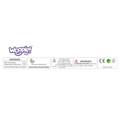 WOOPIE BABY Zwierzątka Sensoryczne Miękkie Zestaw 6 szt WOOPIE BABY Zwierzątka Sensoryczne Miękkie Zestaw 6 szt