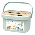 WOOPIE GREEN Pudełko Sorter Box 3w1 Klocki Piramidka Słonik FSC WOOPIE GREEN Pudełko Sorter Box 3w1 Klocki Piramidka Słonik FSC