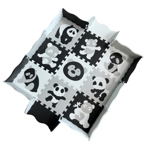 Woopie Baby Mata Piankowa Kontrastowa Puzzle Kojec Woopie Baby Mata Piankowa Kontrastowa Puzzle Kojec