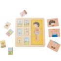 CLASSIC WORLD Tablica Edukacyjna Ciało Ludzkie Układanka Klocki Puzzle dla Dzieci Dopasuj MONTESSORI 19 el. CLASSIC WORLD Tablica Edukacyjna Ciało Ludzkie Układanka Klocki Puzzle dla Dzieci Dopasuj MONTESSORI 19 el.