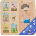 CLASSIC WORLD Tablica Edukacyjna Ciało Ludzkie Układanka Klocki Puzzle dla Dzieci Dopasuj MONTESSORI 19 el. CLASSIC WORLD Tablica Edukacyjna Ciało Ludzkie Układanka Klocki Puzzle dla Dzieci Dopasuj MONTESSORI 19 el.
