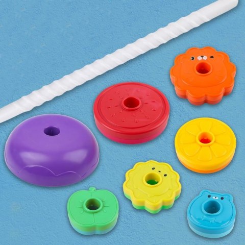 WOOPIE BABY Edukacyjna Piramidka Zakręcona Wieża Zwierzątka WOOPIE BABY Edukacyjna Piramidka Zakręcona Wieża Zwierzątka