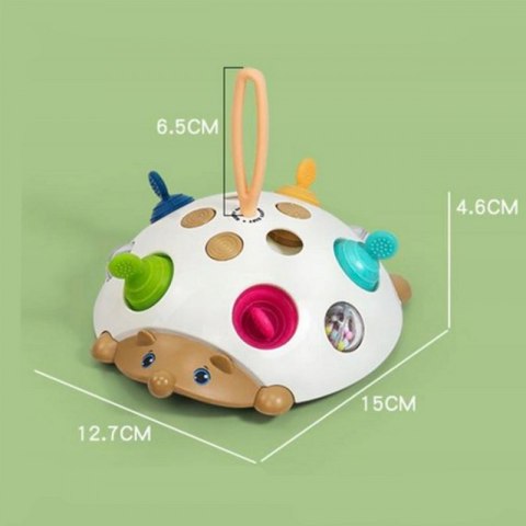 WOOPIE BABY Zabawka Sensoryczna 4w1 Jeżyk Pop-it Aktywizujący WOOPIE BABY Zabawka Sensoryczna 4w1 Jeżyk Pop-it Aktywizujący