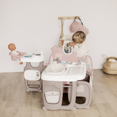 SMOBY Baby Nurse Duży Kącik Opiekunki dla Lalki SMOBY Baby Nurse Duży Kącik Opiekunki dla Lalki