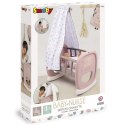 SMOBY Baby Nurse Kołyska z Baldachimem dla Lalki Łóżeczko SMOBY Baby Nurse Kołyska z Baldachimem dla Lalki Łóżeczko