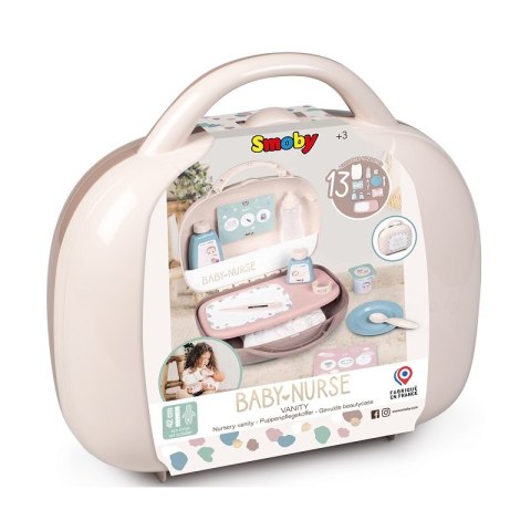 SMOBY Baby Nurse Walizeczka Opiekunki dla Lalki SMOBY Baby Nurse Walizeczka Opiekunki dla Lalki