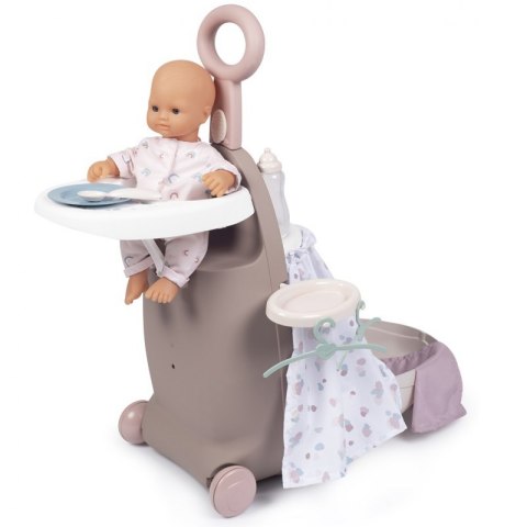 SMOBY Baby Nurse Wielofunkcyjna Walizka z łóżeczkiem dla lalki SMOBY Baby Nurse Wielofunkcyjna Walizka z łóżeczkiem dla lalki