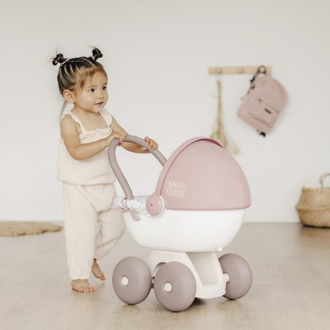 SMOBY Baby Nurse Wózek Głęboki dla lalki z plastikowym daszkiem SMOBY Baby Nurse Wózek Głęboki dla lalki z plastikowym daszkiem
