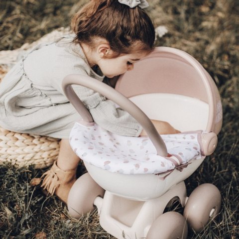 SMOBY Baby Nurse Wózek Głęboki dla lalki z plastikowym daszkiem SMOBY Baby Nurse Wózek Głęboki dla lalki z plastikowym daszkiem
