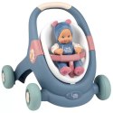 SMOBY Little Chodzik Pchacz 3w1 Wózek dla Dzieci + Lalka Bobas SMOBY Little Chodzik Pchacz 3w1 Wózek dla Dzieci + Lalka Bobas
