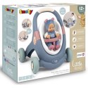 SMOBY Little Chodzik Pchacz 3w1 Wózek dla Dzieci + Lalka Bobas SMOBY Little Chodzik Pchacz 3w1 Wózek dla Dzieci + Lalka Bobas