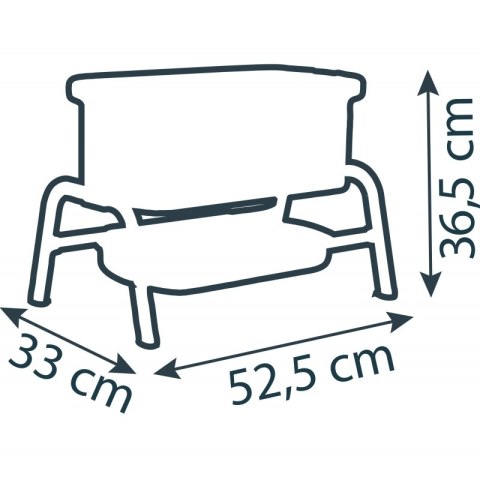 SMOBY Łóżeczko Maxi-Cosi Quinny dla Lalek 38 cm ze Schowkiem i Regulacją Wysokości SMOBY Łóżeczko Maxi-Cosi Quinny dla Lalek 38 cm ze Schowkiem i Regulacją Wysokości