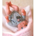 WOOPIE ROYAL Pierwsza Lalka Bobas z Kocykiem Króliczkiem 23 cm WOOPIE ROYAL Pierwsza Lalka Bobas z Kocykiem Króliczkiem 23 cm