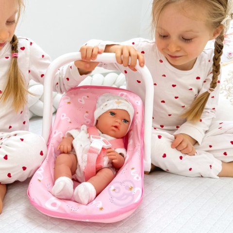 WOOPIE ROYAL Zestaw Lalka Bobas 30,5 cm + Nosidełko Różowe WOOPIE ROYAL Zestaw Lalka Bobas 30,5 cm + Nosidełko Różowe