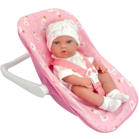 WOOPIE ROYAL Zestaw Lalka Bobas 30,5 cm + Nosidełko Różowe WOOPIE ROYAL Zestaw Lalka Bobas 30,5 cm + Nosidełko Różowe