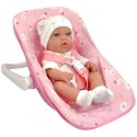 WOOPIE ROYAL Zestaw Lalka Bobas 30,5 cm + Nosidełko Różowe WOOPIE ROYAL Zestaw Lalka Bobas 30,5 cm + Nosidełko Różowe