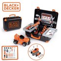 SMOBY Black & Decker Walizka z Narzędziami + Samochód w Częściach SMOBY Black & Decker Walizka z Narzędziami + Samochód w Częściach