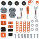 SMOBY Black & Decker Walizka z Narzędziami + Samochód w Częściach SMOBY Black & Decker Walizka z Narzędziami + Samochód w Częściach